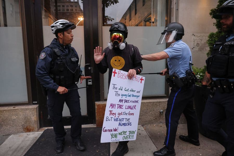 US Protests Philadelphia