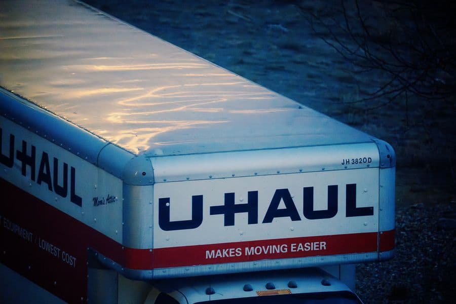 U-Haul Moving Truck in Casper Wyoming